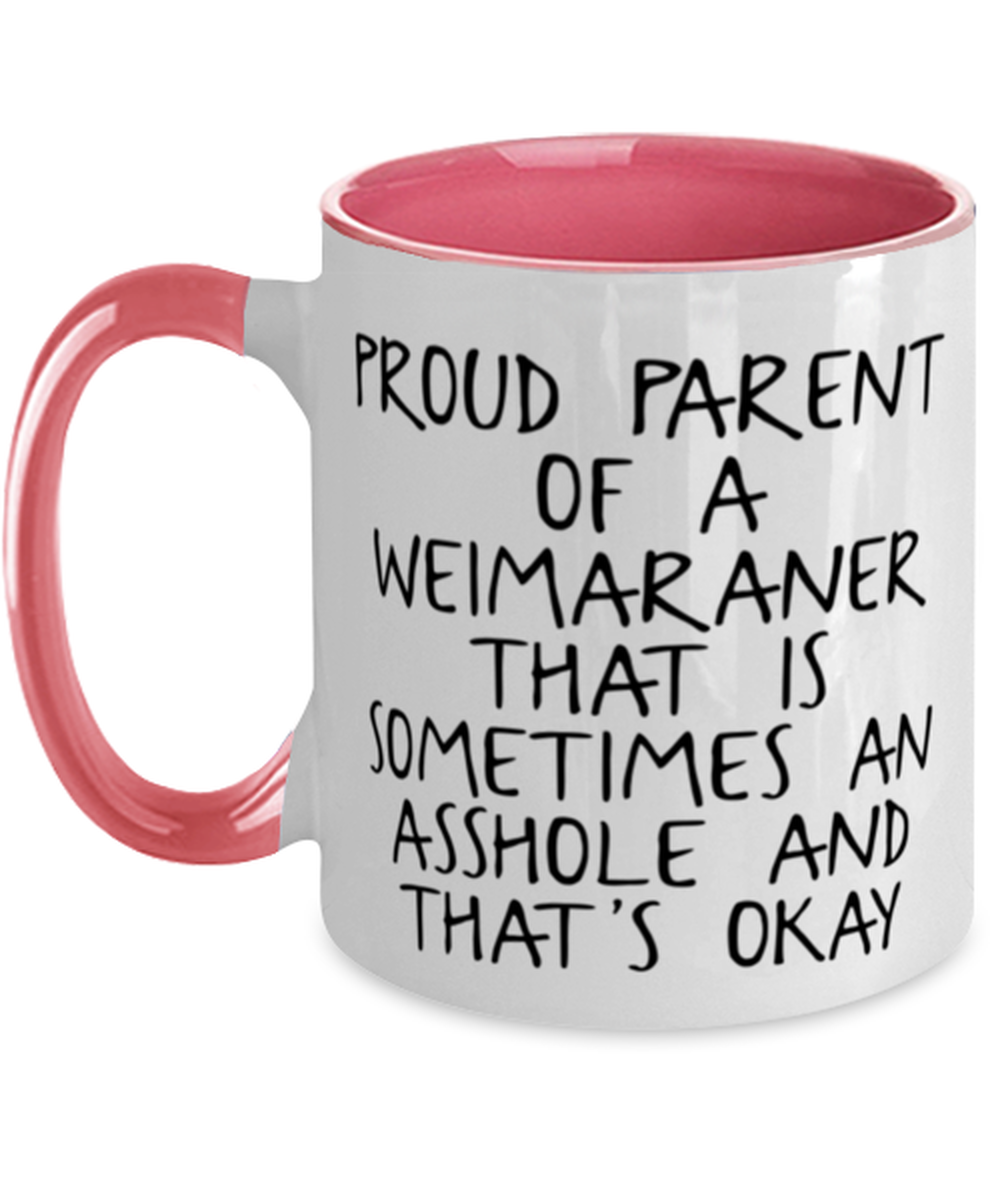 Weimaraner Lover Mom Dad Coffee Mug Cup