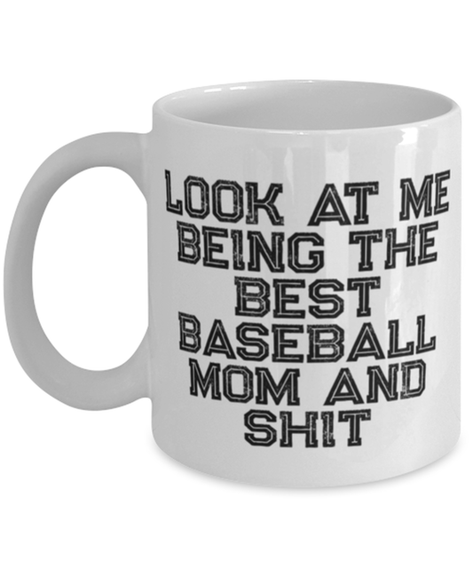 Baseball Mom Coffee Mug Cup