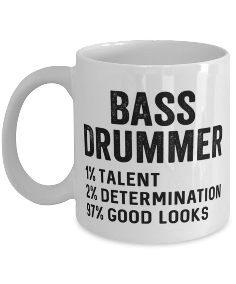 Bass Drum Drummer Coffee Mug Cup