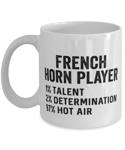 French Horn Player Coffee Mug Cup