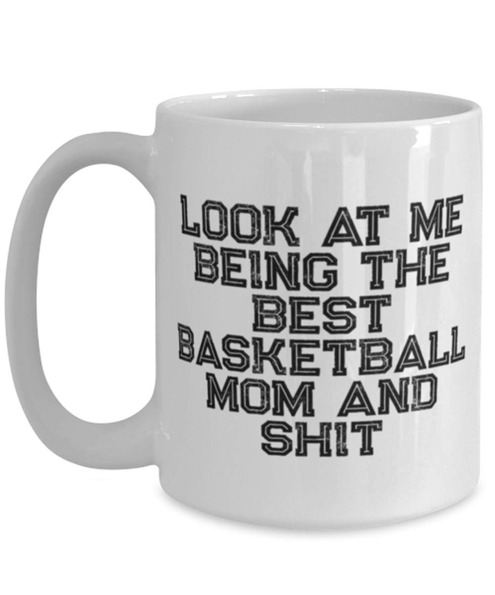 Basketball Mom Coffee Mug Cup