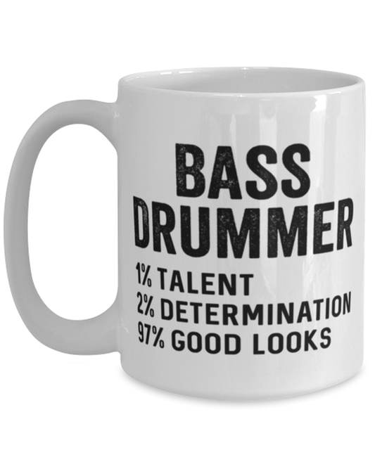 Bass Drum Drummer Coffee Mug Cup