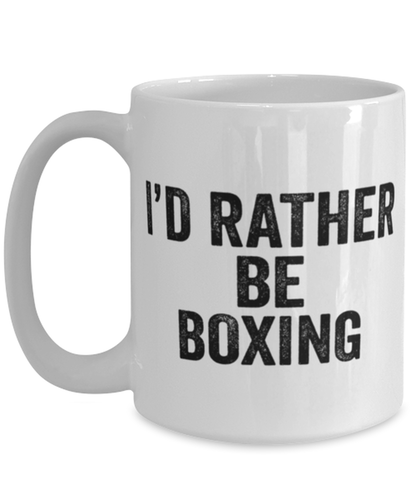 Boxing Boxer Coffee Mug Cup