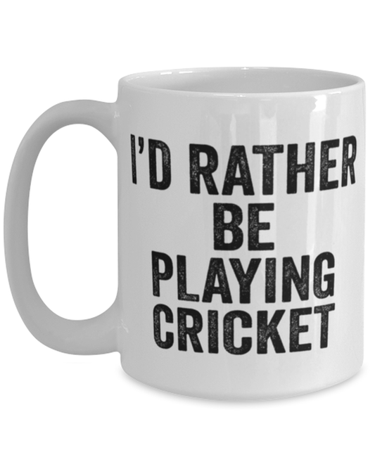 Cricket Coffee Mug Cup