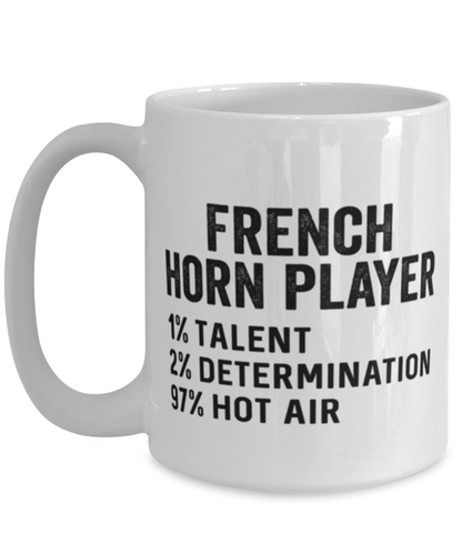 French Horn Player Coffee Mug Cup