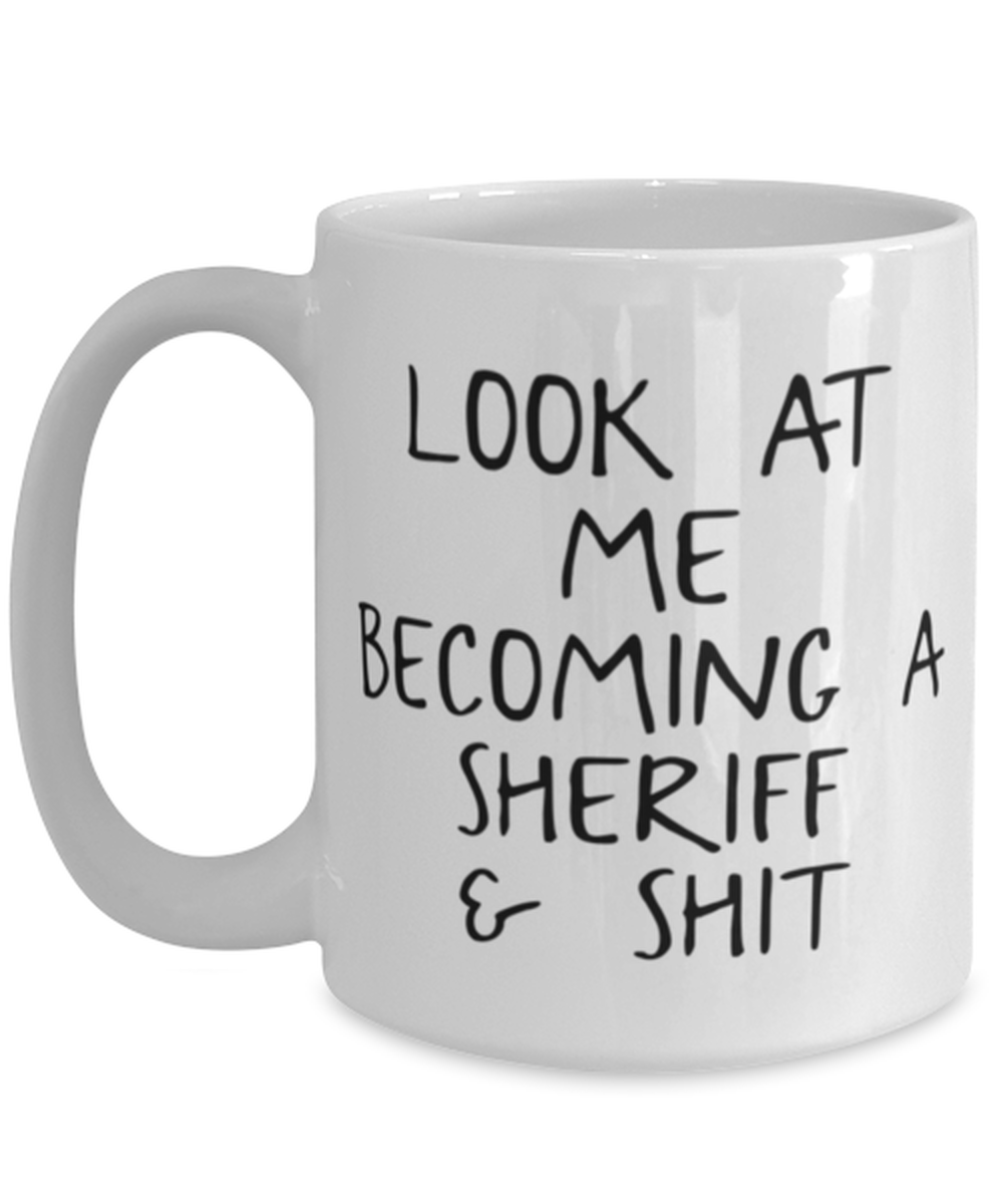 Sheriff Coffee Mug Cup