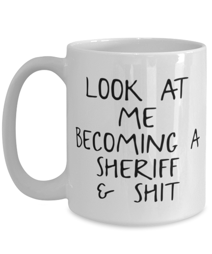 Sheriff Coffee Mug Cup