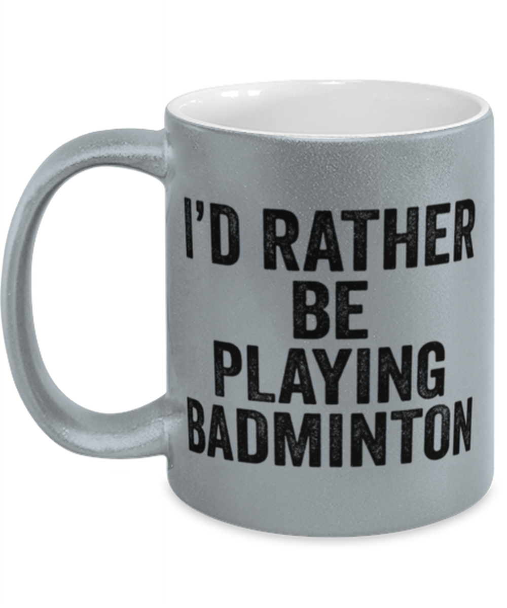 Badminton Coffee Mug Cup