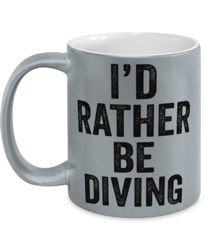 Diving Diver Coffee Mug Cup