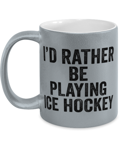 Ice Hockey Player Coffee Mug Cup