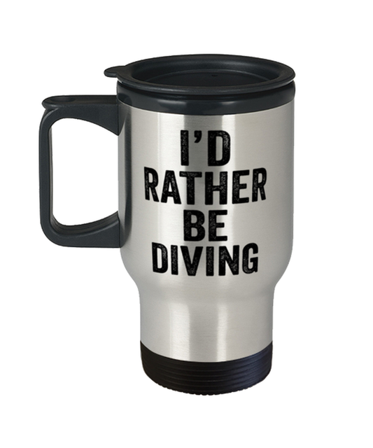 Diving Diver Coffee Mug Cup