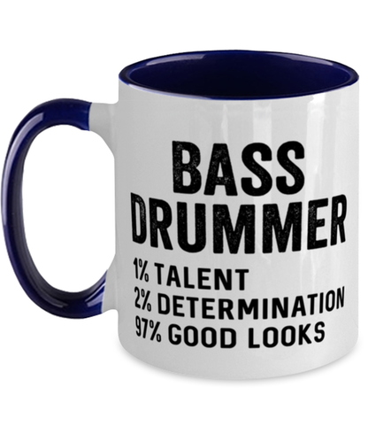 Bass Drum Drummer Coffee Mug Cup