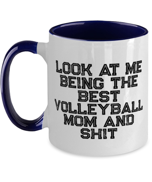 Volleyball Mom Coffee Mug Cup