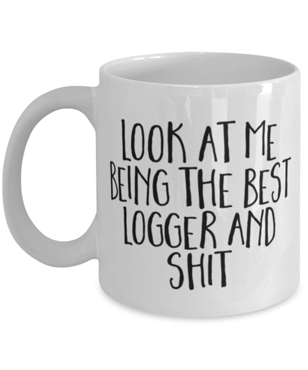 Logger Coffee Mug Cup