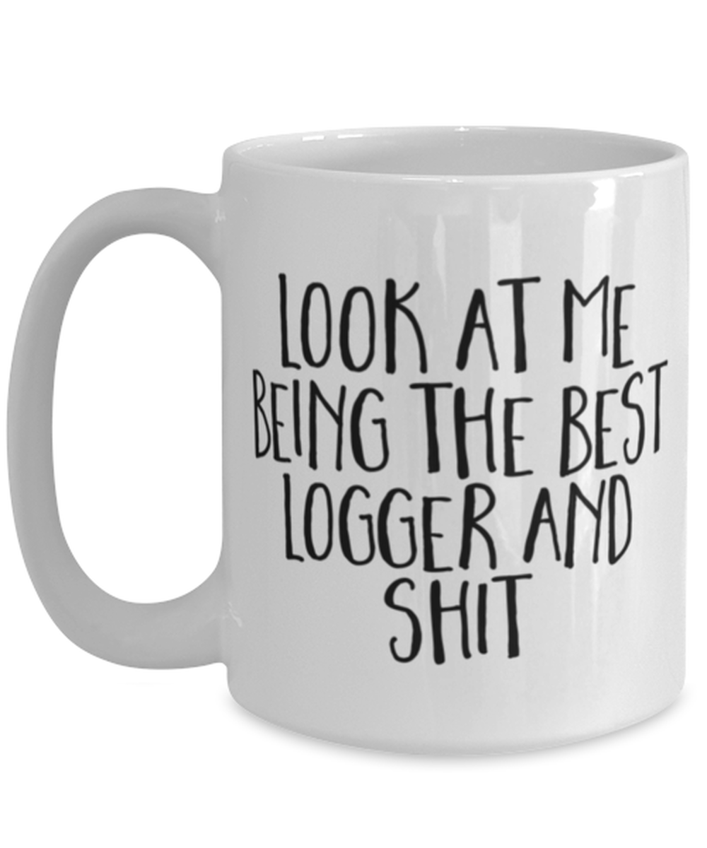 Logger Coffee Mug Cup