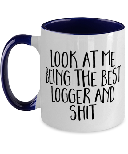 Logger Coffee Mug Cup