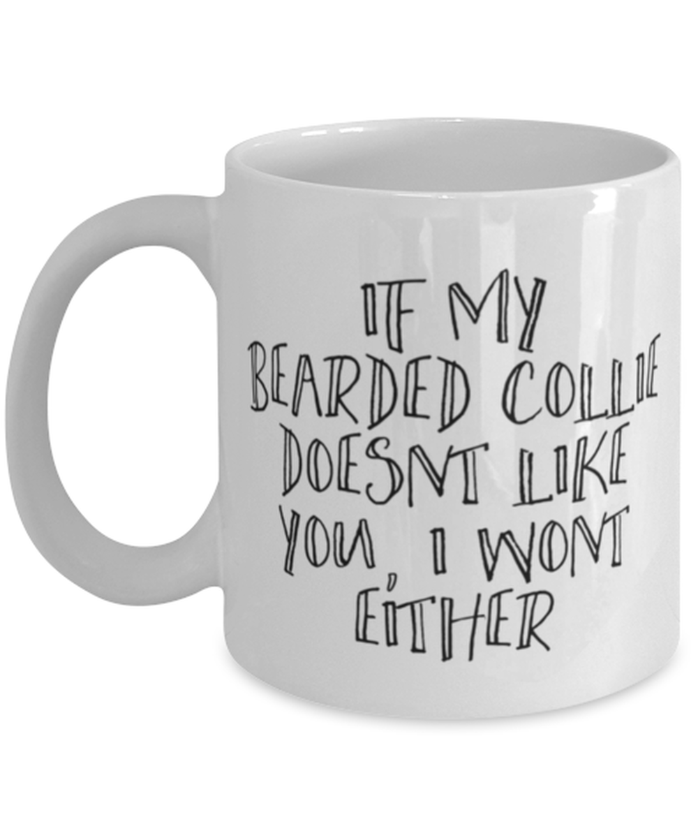 Bearded Collie Coffee Mug Cup