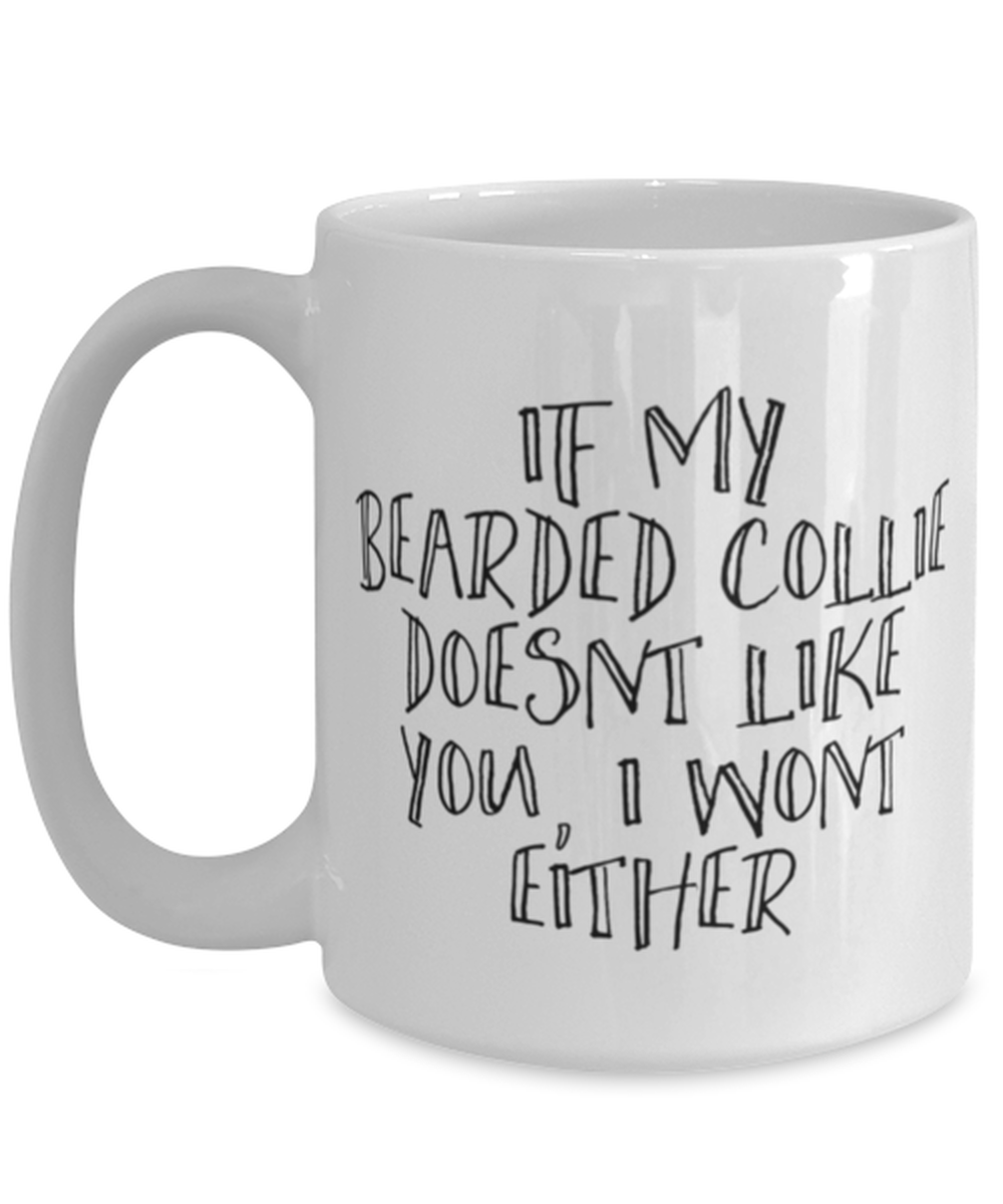 Bearded Collie Coffee Mug Cup