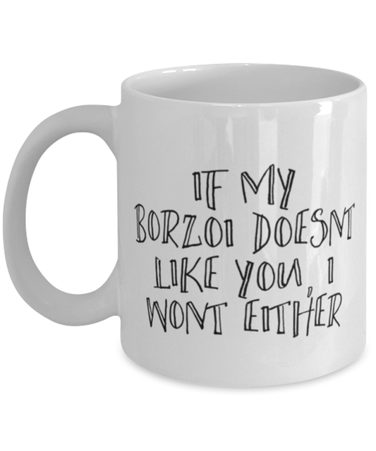 Borzoi Coffee Mug Cup