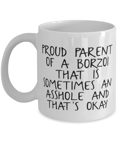 Borzoi Coffee Mug Cup