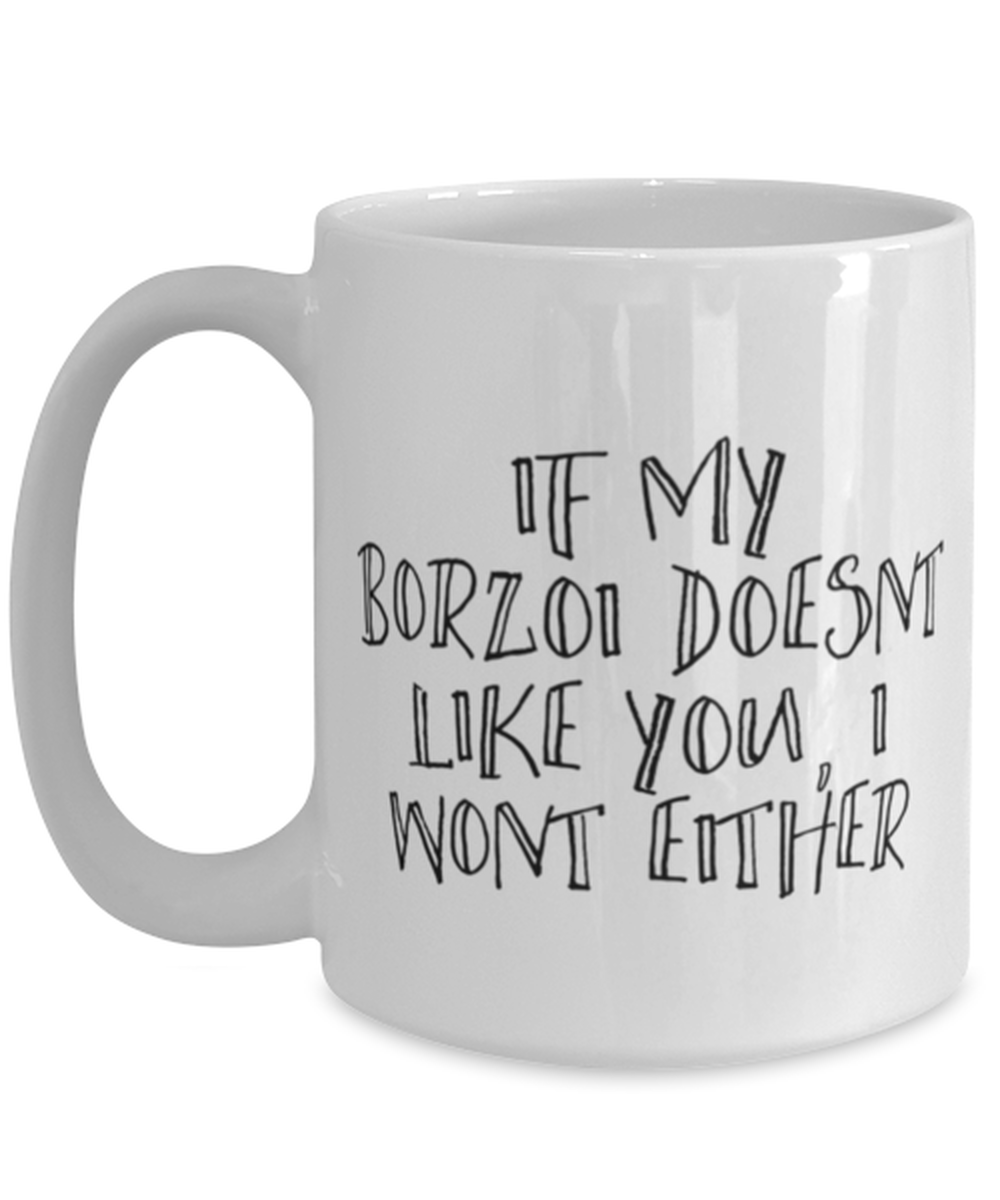 Borzoi Coffee Mug Cup