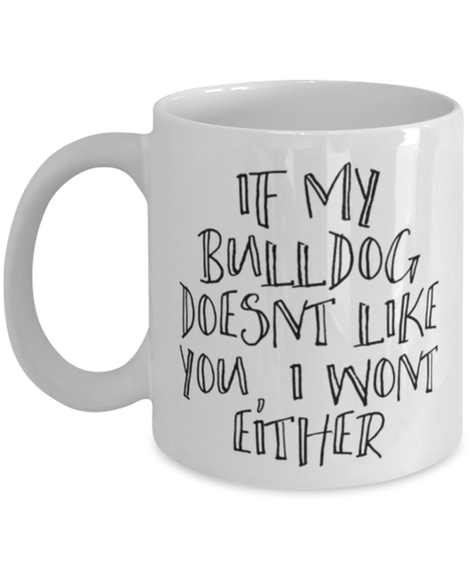 Bulldog Coffee Mug Cup