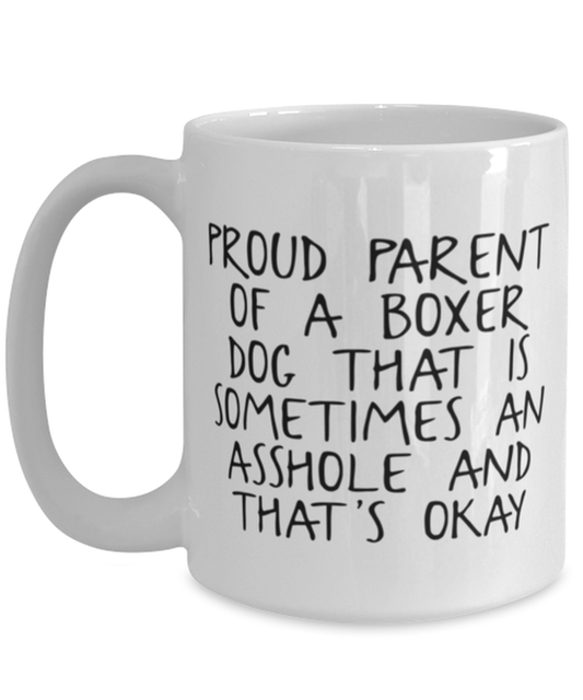 Boxer Dog Coffee Mug Cup