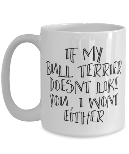 Bull Terrier Coffee Mug Cup