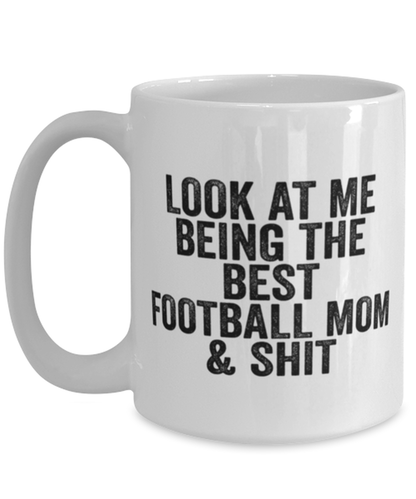 Football Mom Coffee Mug Cup