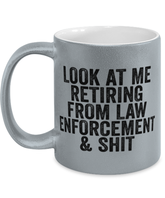 Law Enforcement Retirement Coffee Mug Cup