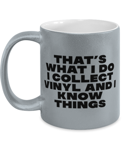 Vinyl Record Collector Collecting Coffee Mug Cup