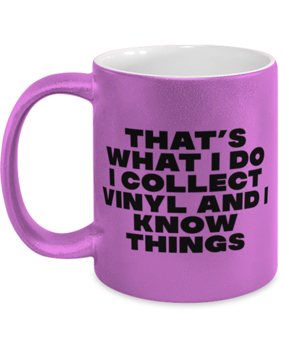 Vinyl Record Collector Collecting Coffee Mug Cup