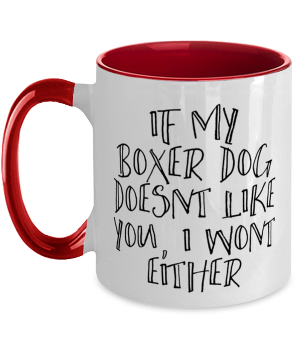 Boxer Dog Coffee Mug Cup