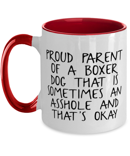 Boxer Dog Coffee Mug Cup