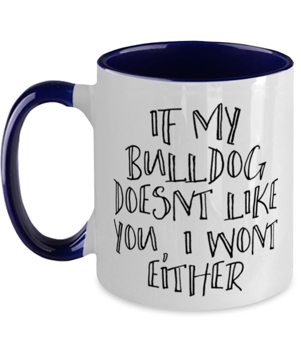 Bulldog Coffee Mug Cup