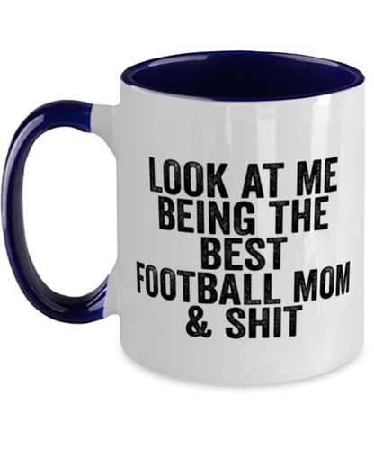 Football Mom Coffee Mug Cup