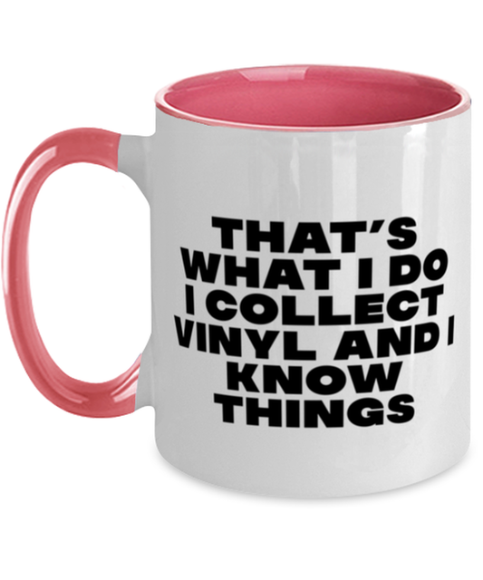 Vinyl Record Collector Collecting Coffee Mug Cup