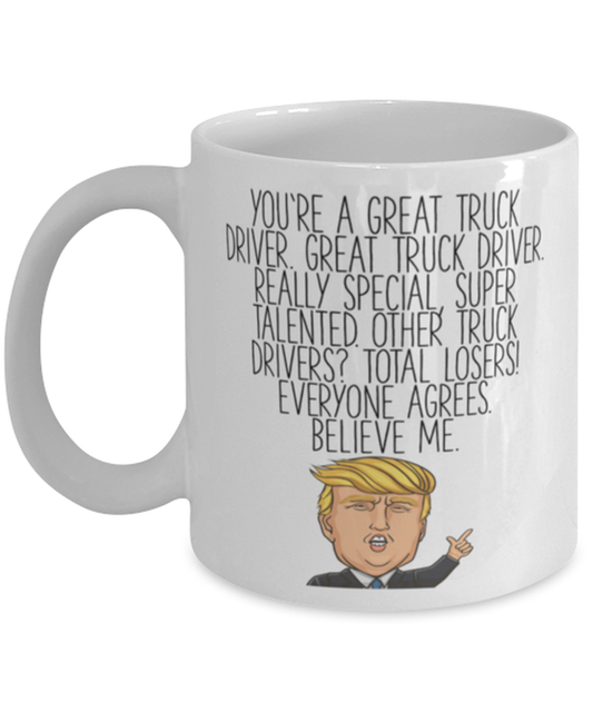 Truck Driver Coffee Mug Cup