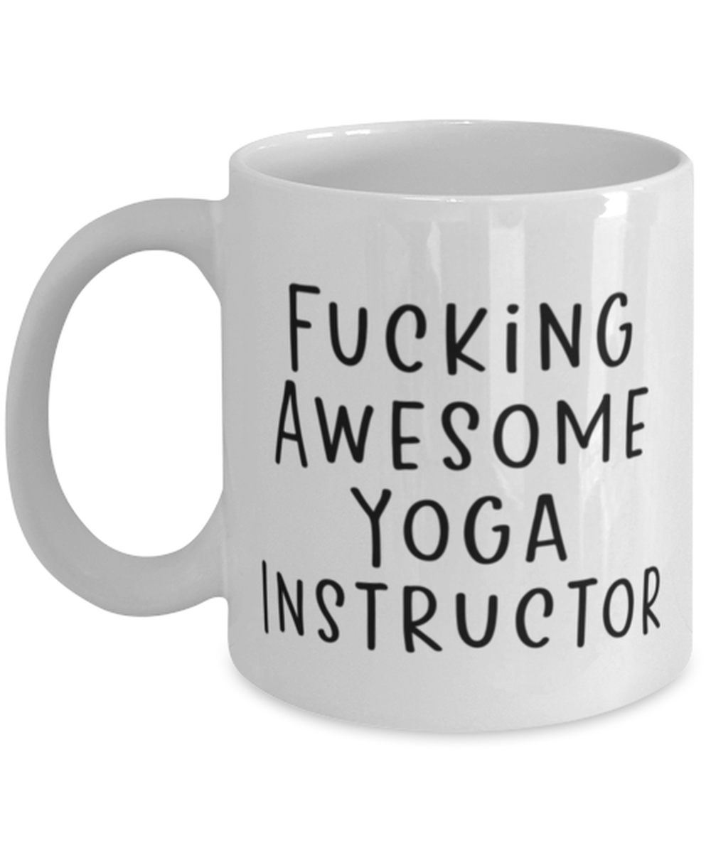 Yoga Instructor Coffee Mug Cup