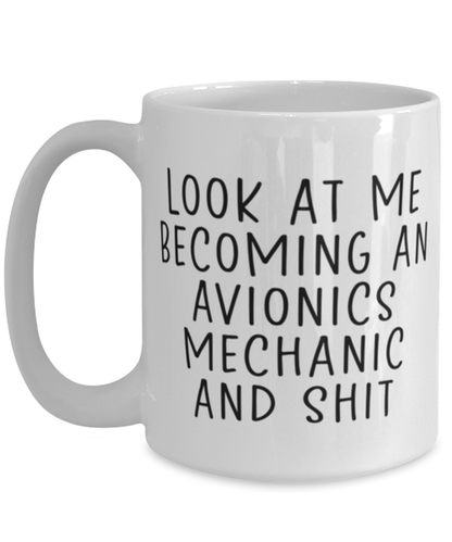 Avionics Mechanic Coffee Mug Cup