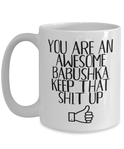 Babushka Coffee Mug Cup