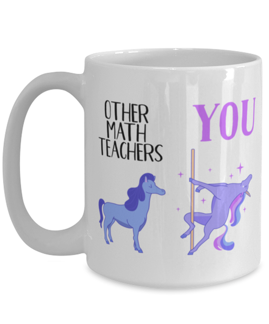 Math Teacher Coffee Mug Cup