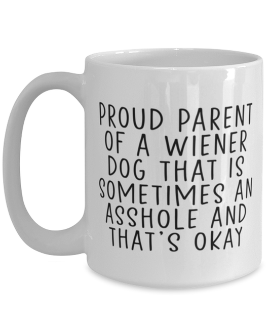 Weiner Dog Coffee Mug Cup