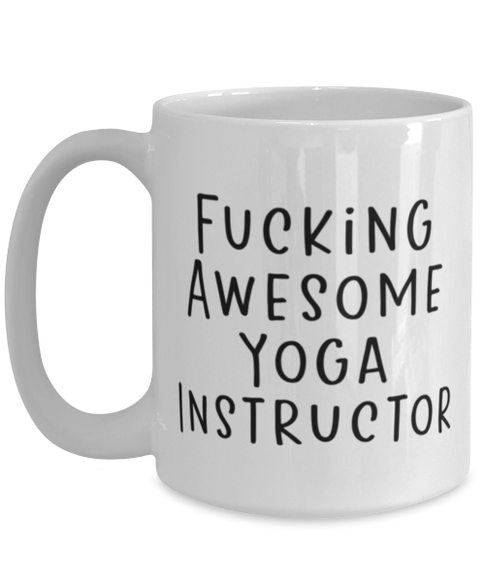 Yoga Instructor Coffee Mug Cup