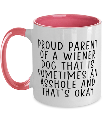 Weiner Dog Coffee Mug Cup