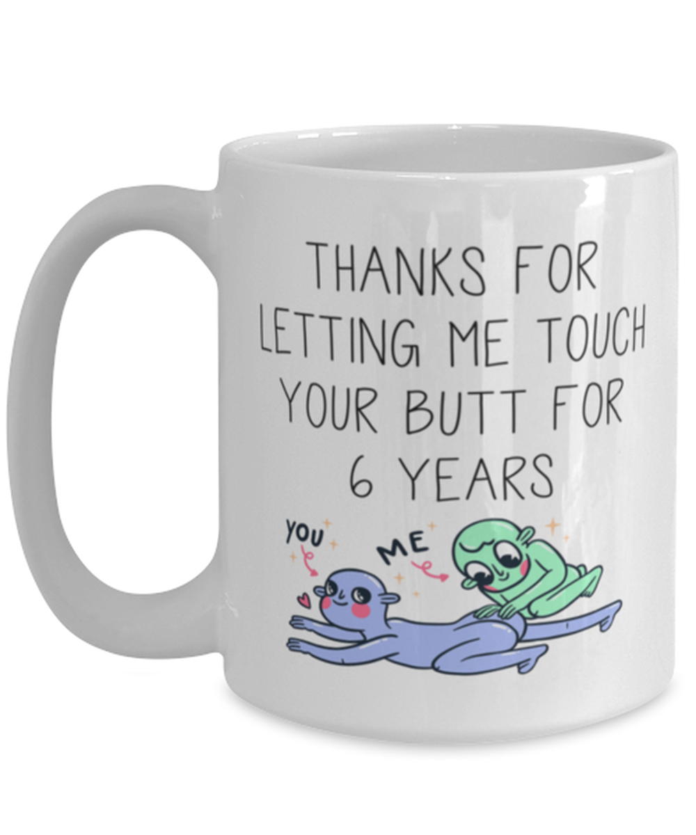 6th Anniversary 6 Year Coffee Mug Cup