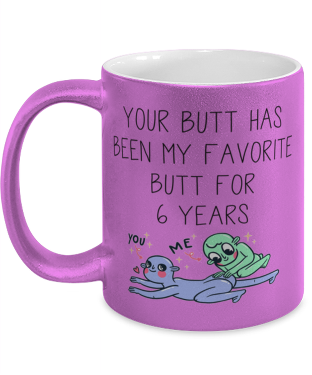 6th Anniversary 6 Year Coffee Mug Cup