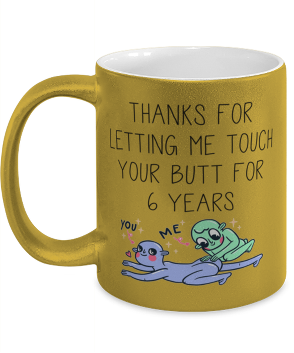 6th Anniversary 6 Year Coffee Mug Cup