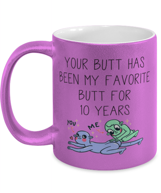 10th Anniversary 10 Year Coffee Mug Cup