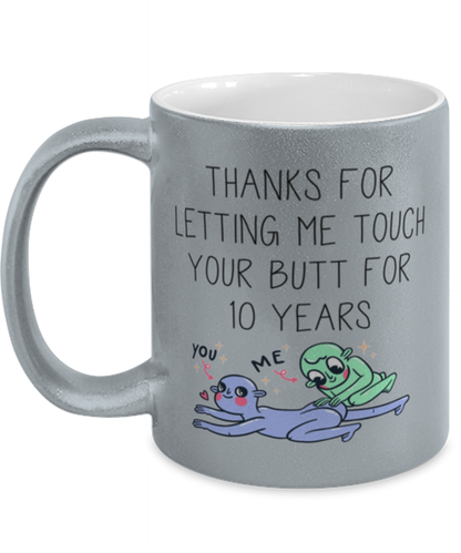 10th Anniversary 10 Year Coffee Mug Cup